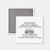 Sommige mensen zijn net zoals linkies magneet (Voorkant / Achterkant)