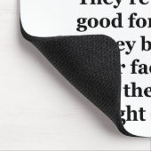 Sommige mensen zijn net zoals linkies muismat (Hoek)