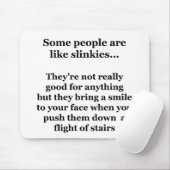 Sommige mensen zijn net zoals linkies muismat (Met muis)