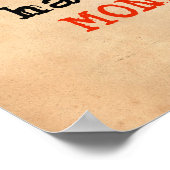 Sommige mensen zijn zo arm dat ze alleen maar geld poster (Hoek)