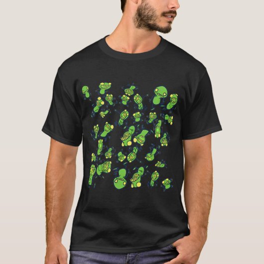 Sommige mooie vissen t-shirt (Voorkant)