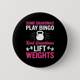 Sommige oma's spelen bingo echte oma's tillen gewi ronde button 5,7 cm