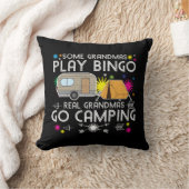 Sommige oma's spelen bingo Real Grandmas gaan Camp Kussen (Deken)