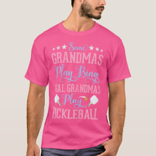 Sommige oma's spelen Bingo Real Play Pickleball Fu T-shirt