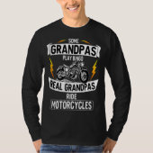 sommige opa ' s spelen bingo real grandpas ride mo t-shirt (Voorkant)