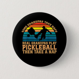 Sommige opa's doen dutjes met echte opa's ronde button 5,7 cm