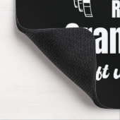 Sommige opa's spelen bingo Echte opa's heffen gewi Muismat (Hoek)