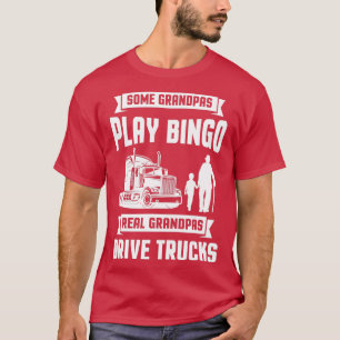 Sommige opa's spelen Bingo Real Grandpas Drive Tru T-shirt