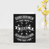 Sommige oude Mannen maken pas echt oude Mannen op Kaart (Gele Bloem)