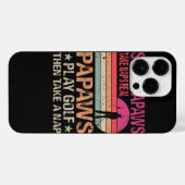 Sommige papaja's nemen kranen en spelen Golf en da iPhone Hoesje (Achterkant horizontaal)