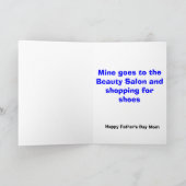 Sommige papa's vissen, sommige papa's spelen golf kaart (Binnen)