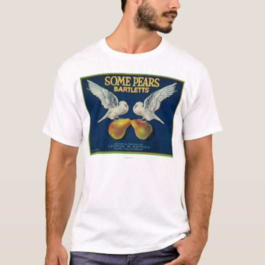 Sommige peren perenkartonNapa, CA T-shirt (Voorkant)