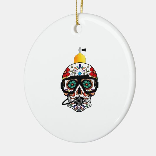 SOMMIGE SUIKERSCUBA KERAMISCH ORNAMENT (Links)