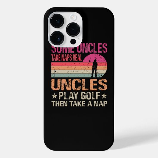 Sommige Uncles nemen echte kranen af en spelen Gol iPhone Hoesje (Achterkant)