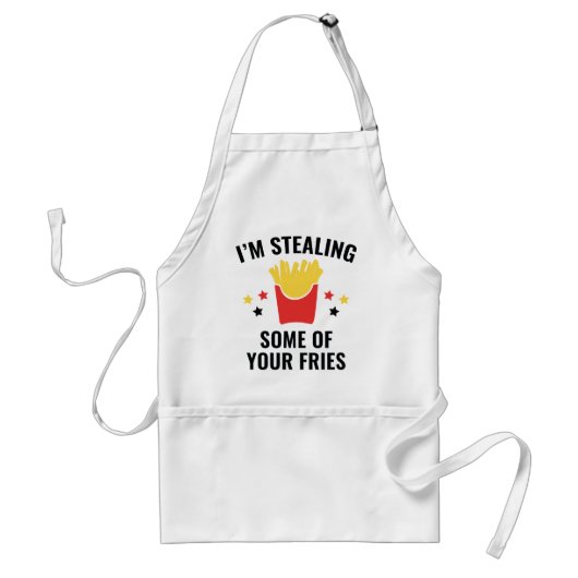 Sommige Van Je Frites Standaard Schort (Voorkant)