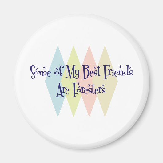 Sommige van mijn beste vrienden zijn boswachters magneet (Voorkant)