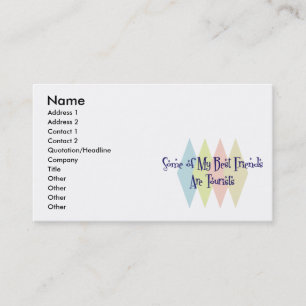 Sommige van mijn beste vrienden zijn toeristen visitekaartje