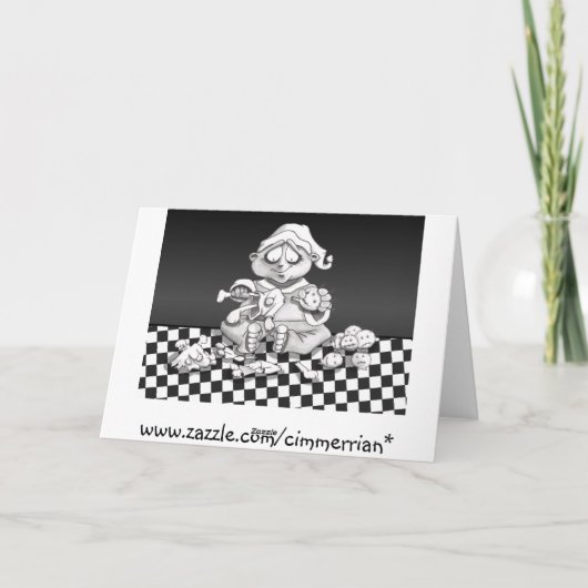 Sommige Vereiste Assemblage Feestdagen Kaart (Achterkant)