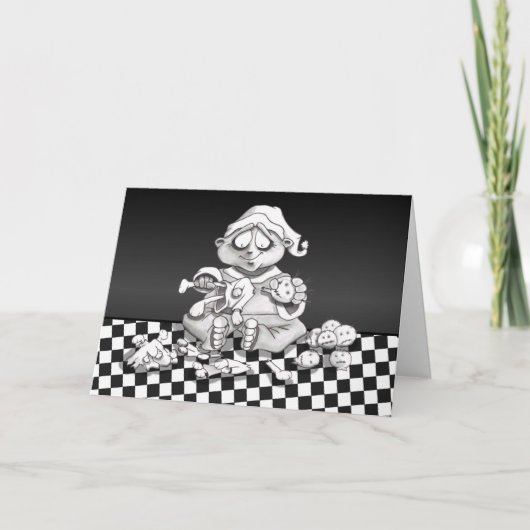 Sommige Vereiste Assemblage Feestdagen Kaart (Voorkant)