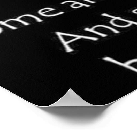 SOMMIGE VRIENDEN ZIJN ZOALS PANSEN POSTER (Hoek)