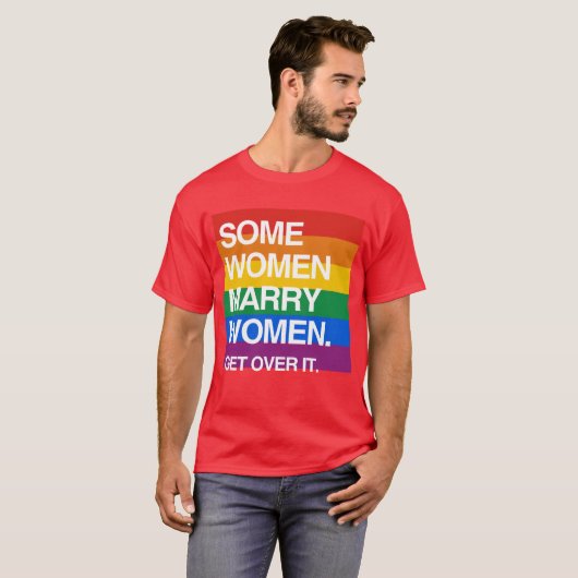 SOMMIGE VROUWEN MARRY KRIJGEN ERMEE T-SHIRT (Voorkant volledig)