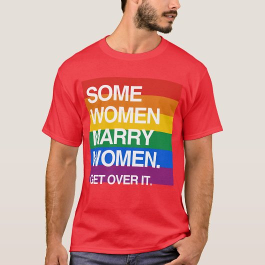 SOMMIGE VROUWEN MARRY KRIJGEN ERMEE T-SHIRT (Voorkant)