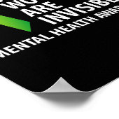 Sommige wonden zijn onzichtbaar voor de geestelijk poster (Hoek)