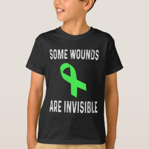 Sommige wonden zijn onzichtbaar voor de geestelijk t-shirt