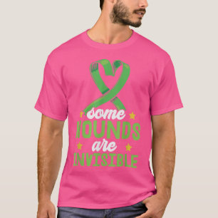 Sommige wonden zijn onzichtbare Depressie Support  T-shirt