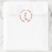 Sommigen gaven alles ronde sticker (Tas)
