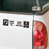 Sommigen gaven alles... sommigen gaven niets. bumpersticker (Op Truck)