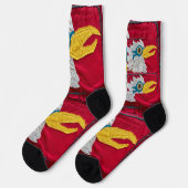 Sommigen hebben een dikke bril nodig. sokken (Links)