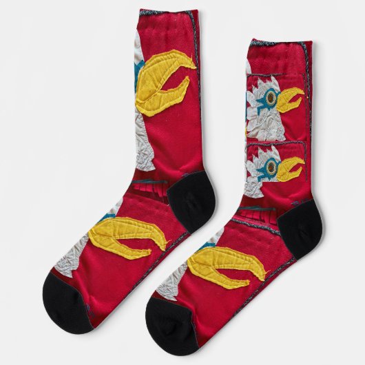 Sommigen hebben een dikke bril nodig. sokken (Links)