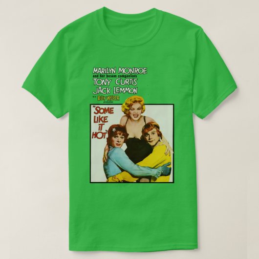 SOMMIGEN HOUDEN VAN WARM POSTER T-SHIRT (Design voorkant)
