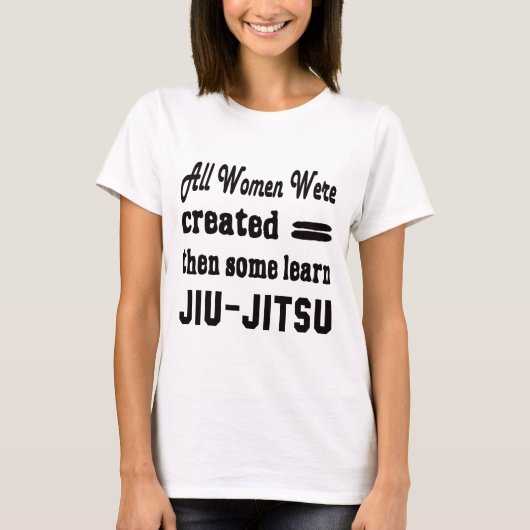 Sommigen leren Jiu-Jitsu. T-shirt (Voorkant)