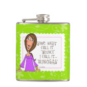 Sommigen noemen het Brunch Ik noem het Mimosas Heupfles (Voorkant)