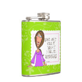 Sommigen noemen het Brunch Ik noem het Mimosas Heupfles (Rechts)