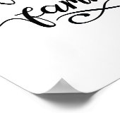 Sommigen noemen het chaos dat we het familiekader  poster (Hoek)