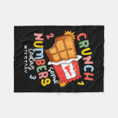 Sommigen scoren vandaag het nummer Teacher Test Da Fleece Deken (Voorkant (Horizontaal))