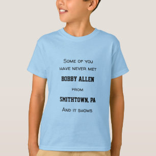 Sommigen van jullie hebben nog nooit een aangepast t-shirt