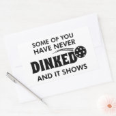 Sommigen van jullie hebben nog nooit gedukt en het rechthoekige sticker (Envelop)