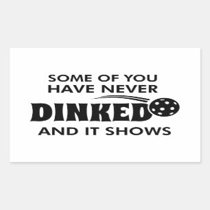 Sommigen van jullie hebben nog nooit gedukt en het rechthoekige sticker