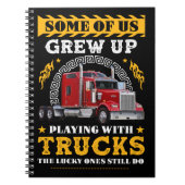 Sommigen van ons groeiden op met vrachtwagens notitieboek (Voorkant)