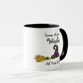 Sommigen van ons zijn het hele jaar lang Witches Mok (Voorkant rechts)