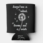 Sommigen zien een onkruid, sommigen zien een wense blikjeskoeler (Achterkant)