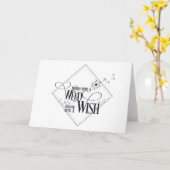 Sommigen zien een Weed Anderen zien een Wish Kaart (Gele Bloem)