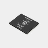 Sommigen zien een wiet, sommigen zien een wens post-it® notes (Schuin)