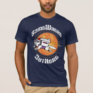 Sommigenwhere Outhere - T-Shirt met een vliegend k