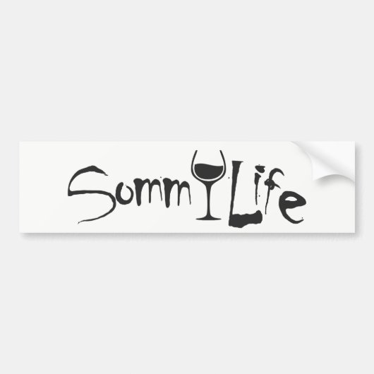 SommLife bumper sticker (Voorkant)