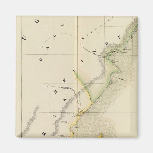 Somolia, Kenia 40 Magneet (Voorkant)